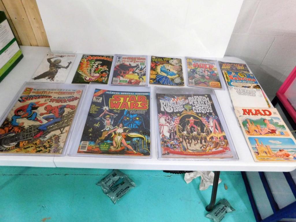 2 Oversized Comics plus Other Comic Books incl Hulk , (1 of 6)