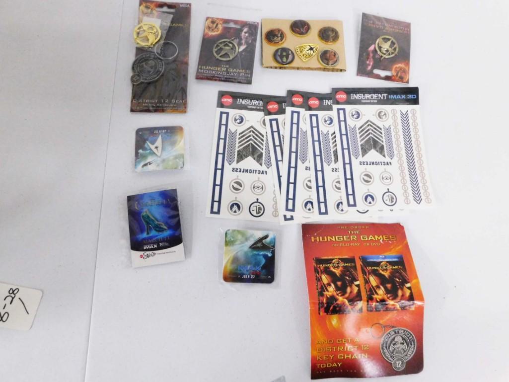 Lot of Temporary Tattoos , Emblems , Pins , incl Star (1 of 3)