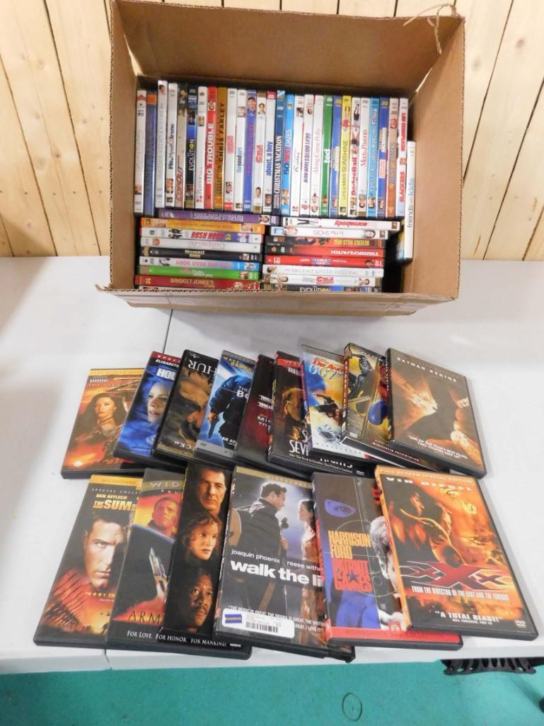 Lot of DVDs incl Bourne Identity , I Walk the Line ,: Lot of DVDs incl Bourne Identity , I Walk the Line , Patriot Games , etc approx 35