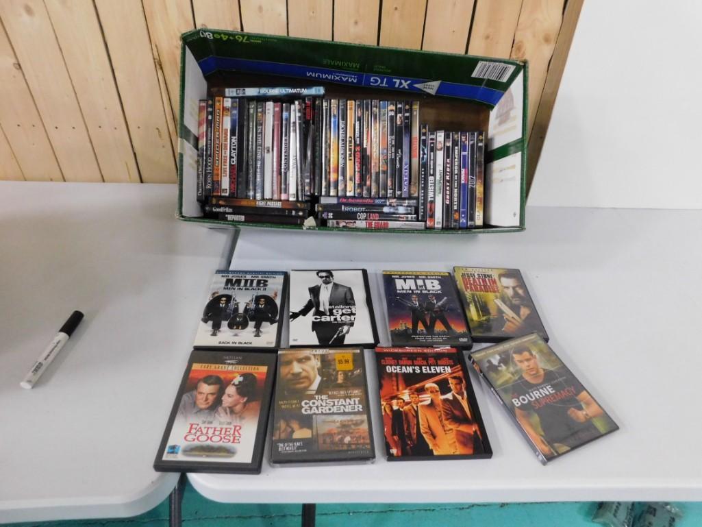Lot of DVDs incl MIB , Oceans 11 , Get Carter , etc (1 of 3)