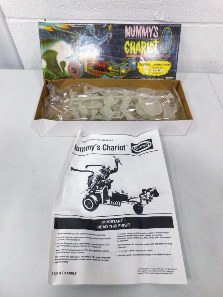 Scale Model Mummy's Chariot Model 5004 Sealed Inside ,: Scale Model Mummy's Chariot Model 5004 Sealed Inside , Halloween Decoration