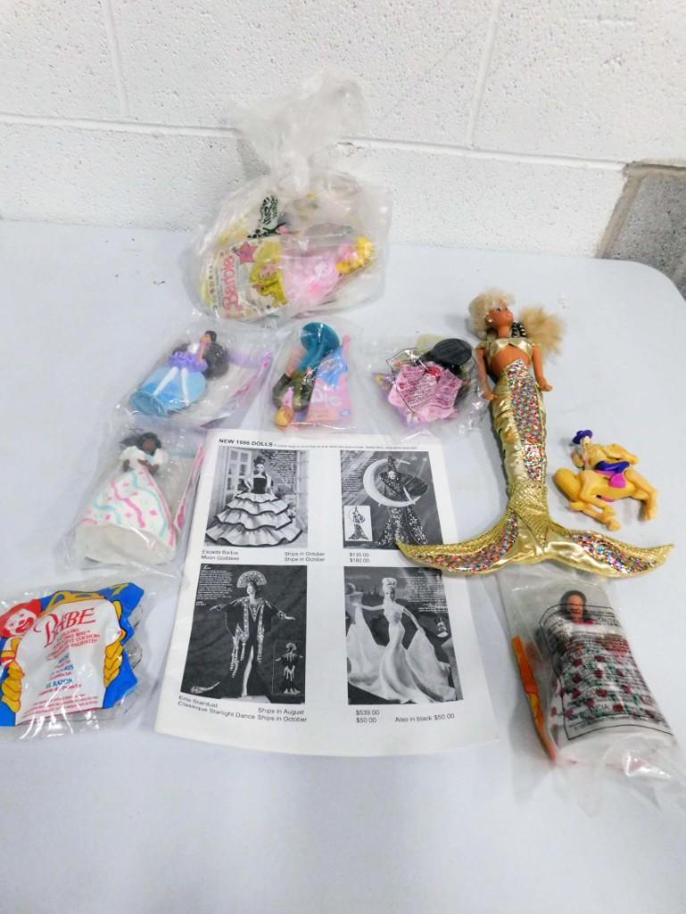 Barbie Lot incl McDonalds Barbies , Mermaid Jewel: Barbie Lot incl McDonalds Barbies , Mermaid Jewel Barbie , etc