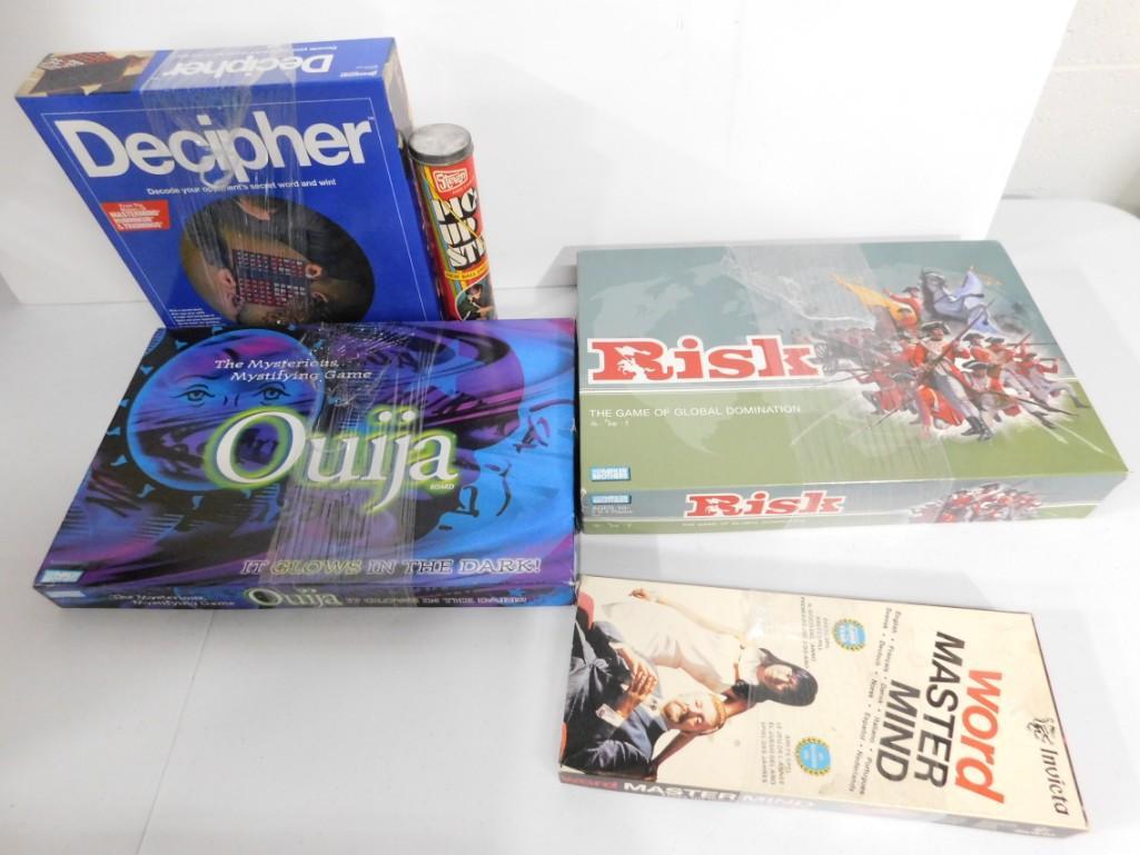 Lot of Games incl Risk , Glow in the Dark Ouija , (1 of 4)