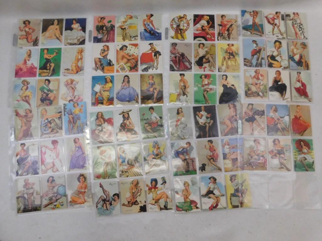 Large Lot of Gil Elvgren's Calendar Pinup Girl Trading (1 of 5)