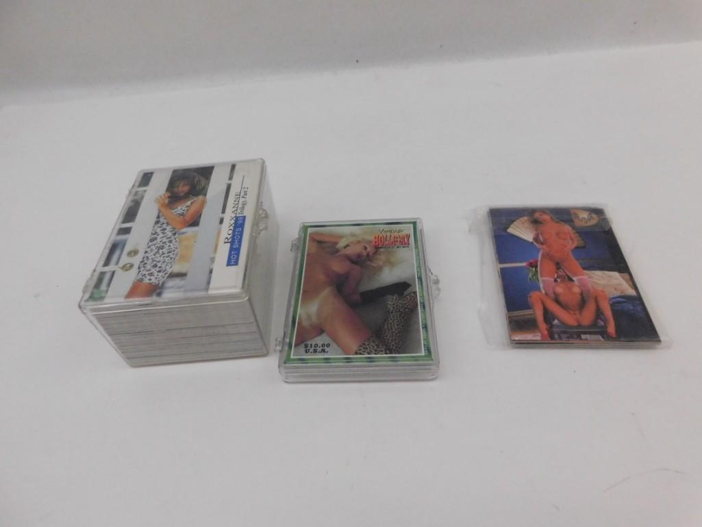 Lot of Adult Trading Cards Including Hot Shots, Venus: Lot of Adult Trading Cards Including Hot Shots, Venus Holiday, etc.
