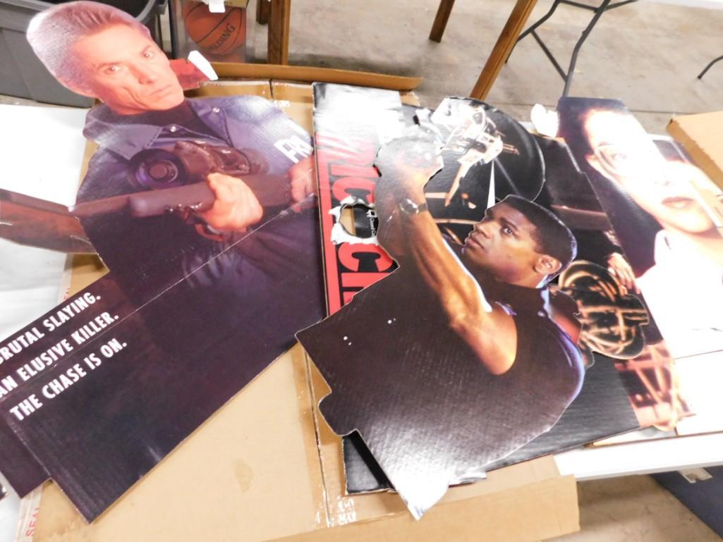 Lot of Movie Promotional Standees incl Carlitos Way ,: Lot of Movie Promotional Standees incl Carlitos Way , Ricochet, A Dangerous Woman , Scott Glenn Movie, Impulse , Stanley and Iris