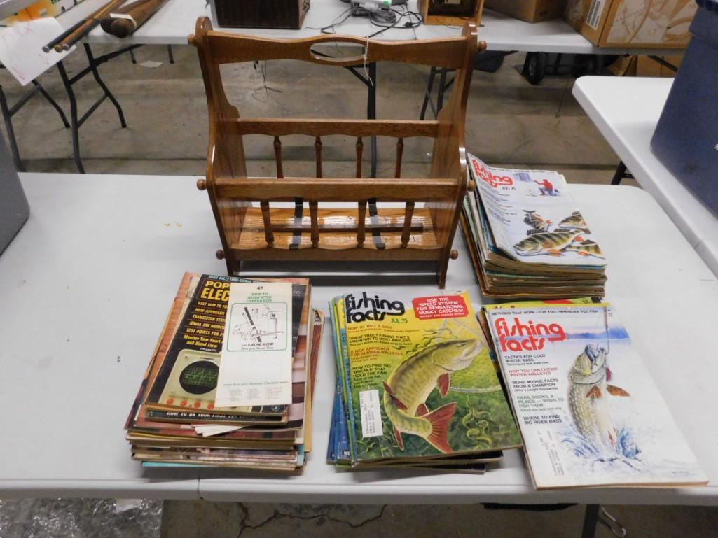 Lot of Fishing Facts Magazines , Mostly 1970s , (1 of 5)