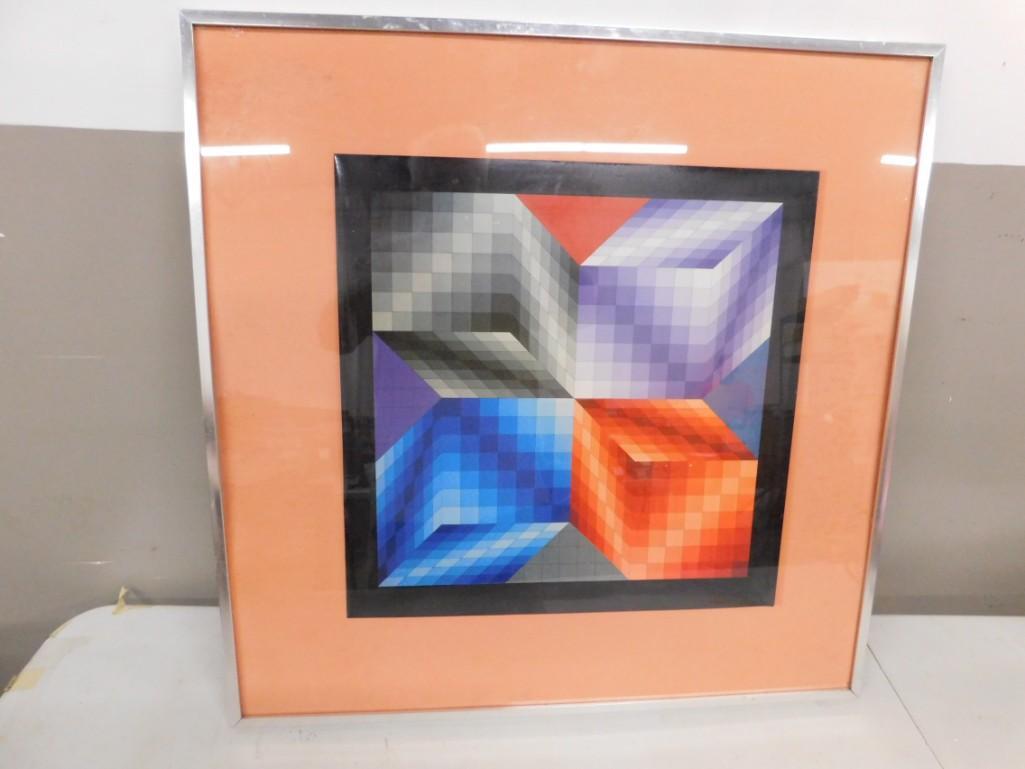 Abstract Framed Print (1 of 2)