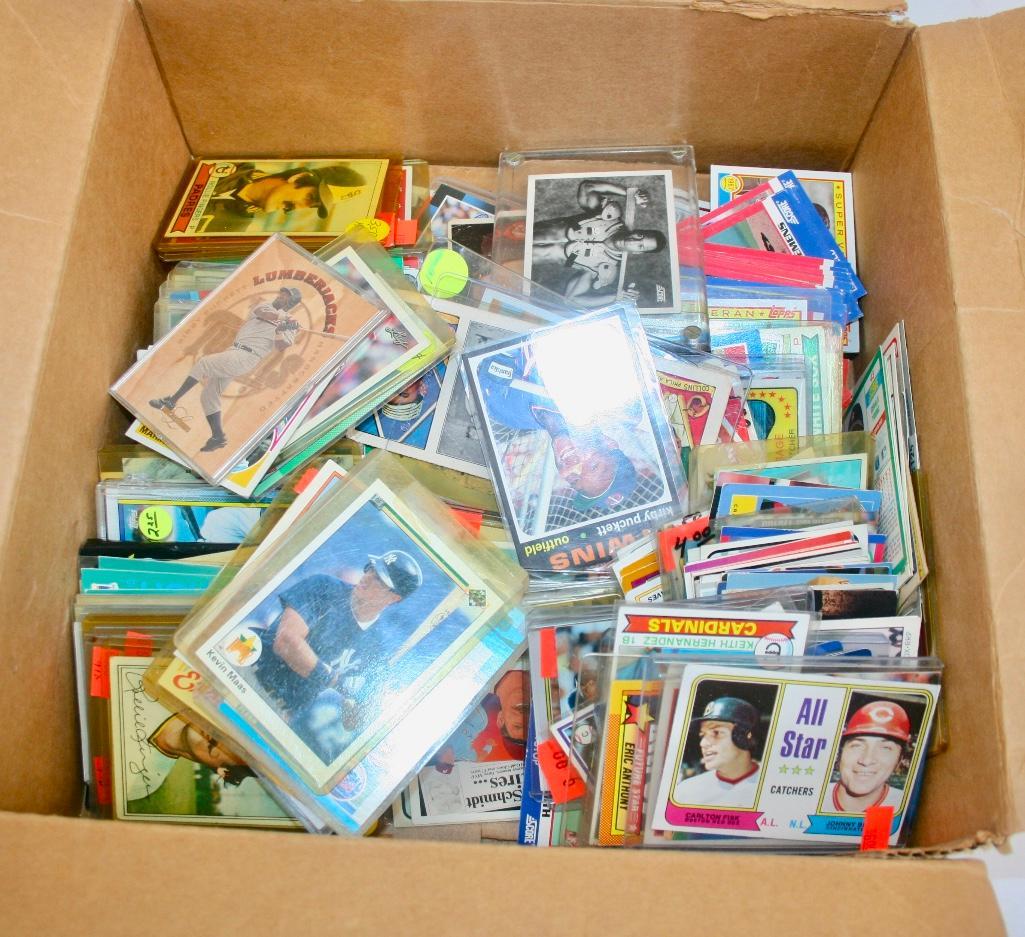 Box of 1970's to 1990's Baseball Cards (1 of 4)