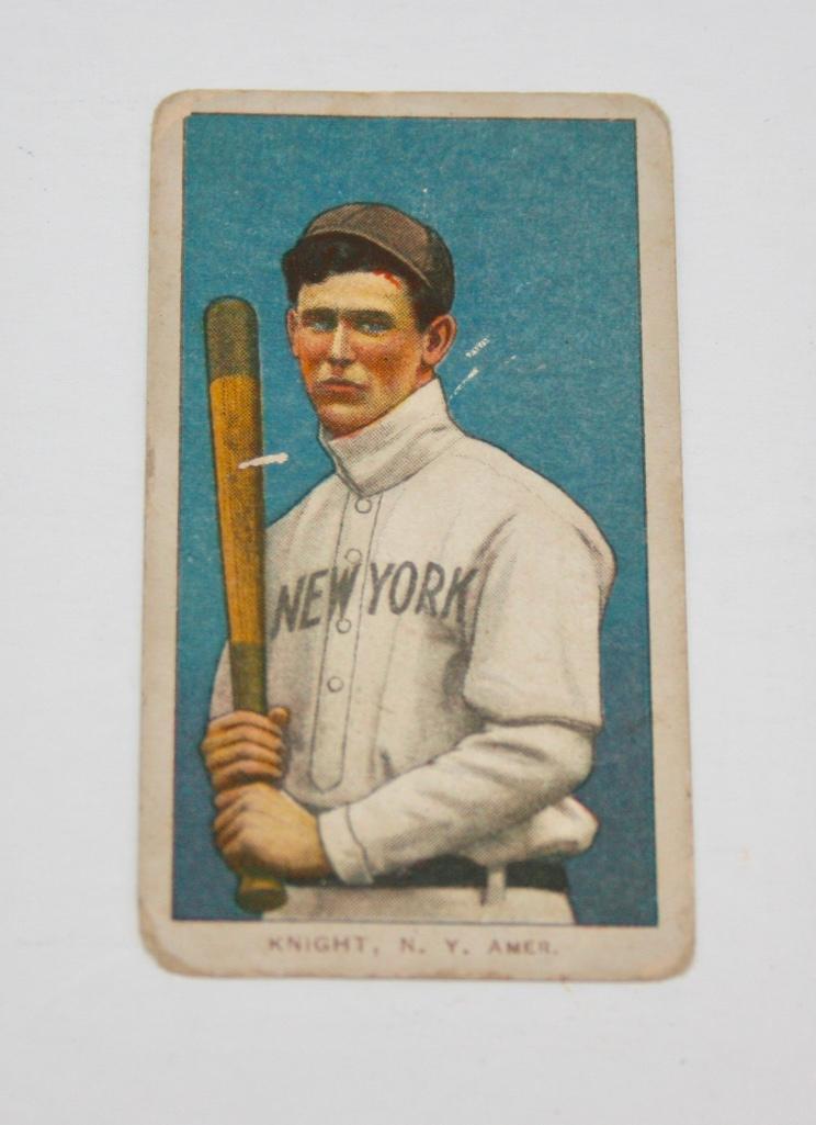 T206 Piedmont Jack Knight Batting Tobacco Card: T206 Piedmont Jack Knight Batting Tobacco Card