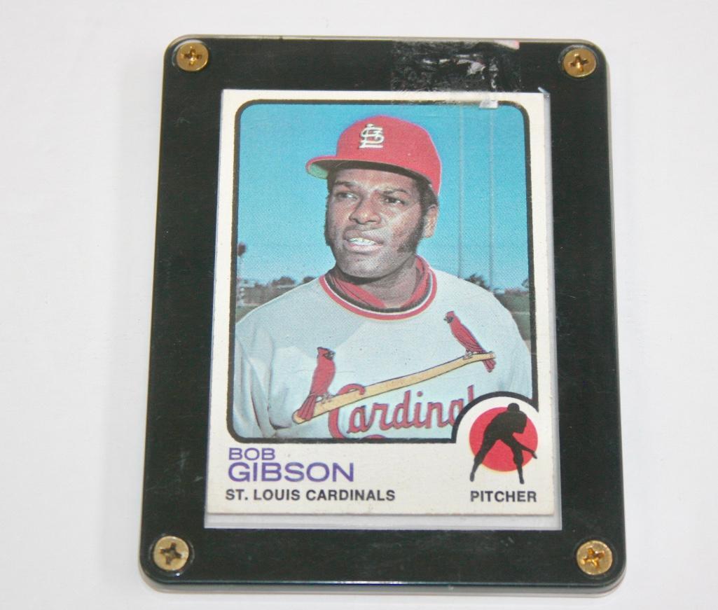 1973 Topps Baseball Card #190 Bob Gibson (1 of 2)