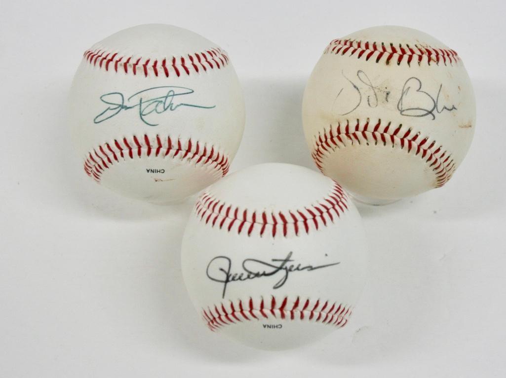 Jim Palmer, Vida Blue, and Rollie Fingers Signed (1 of 6)