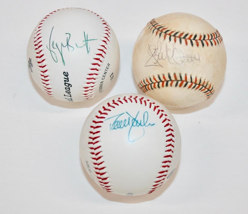 George Brett, Ron Darling, and Jack McDowell Signed (1 of 6)