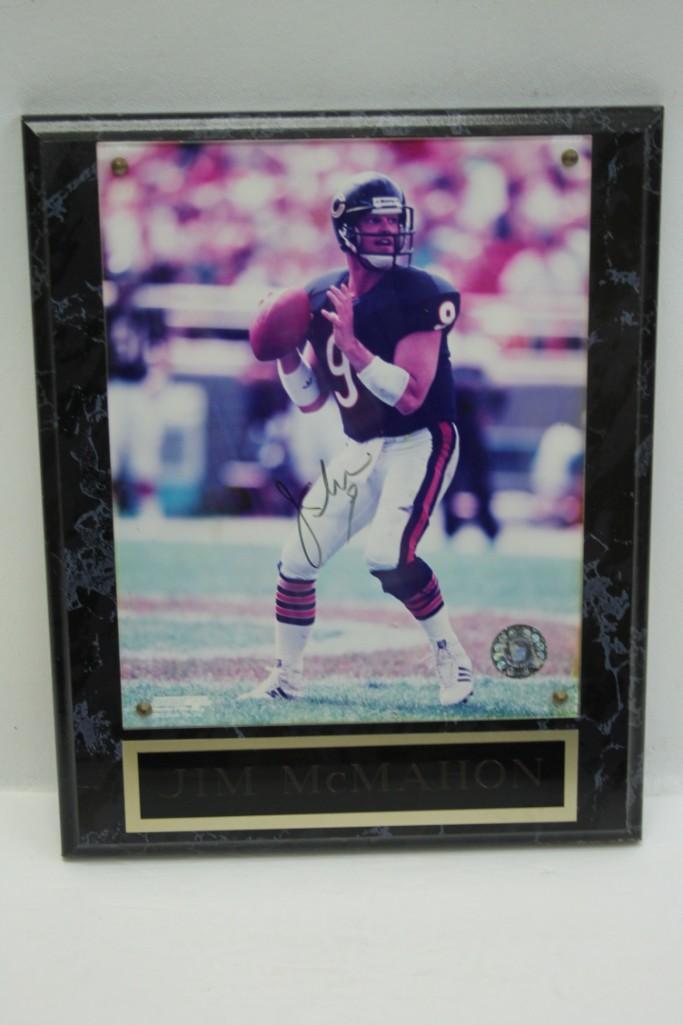 Signed Jim McMahon Photo Mounted (1 of 3)