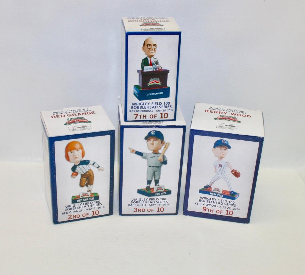 Lot of 4 SGA Nodders From Wrigley Field's 100th (1 of 8)