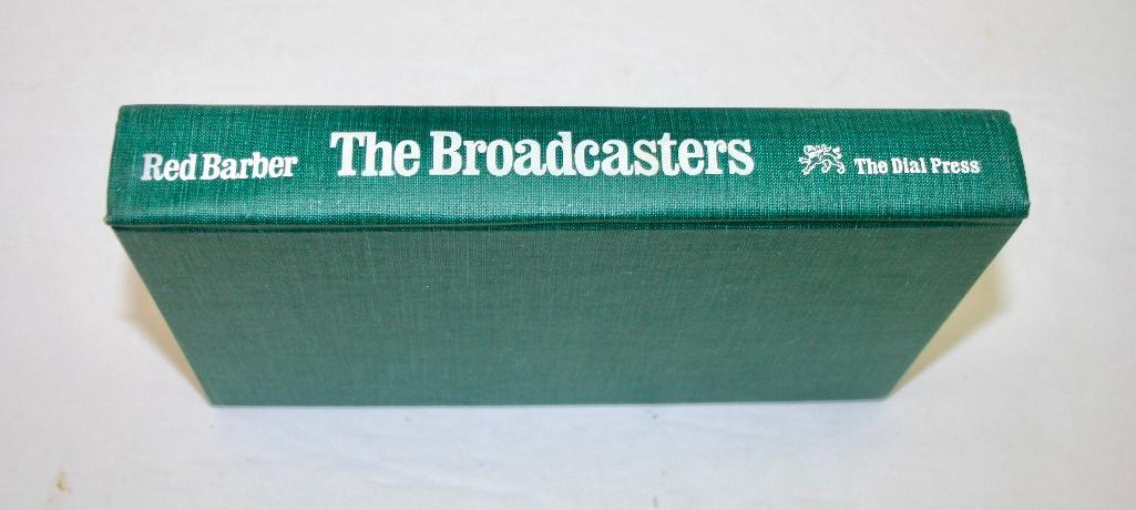 RARE Red Barber Signed "The Broadcasters" Book (1 of 7)