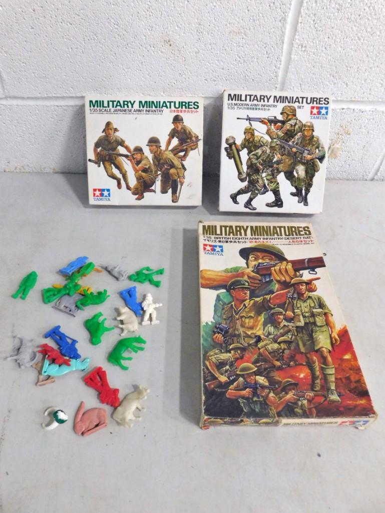 Tamiya Military Miniatures 1:35 Scale Toy Soldiers in 3 (1 of 6)
