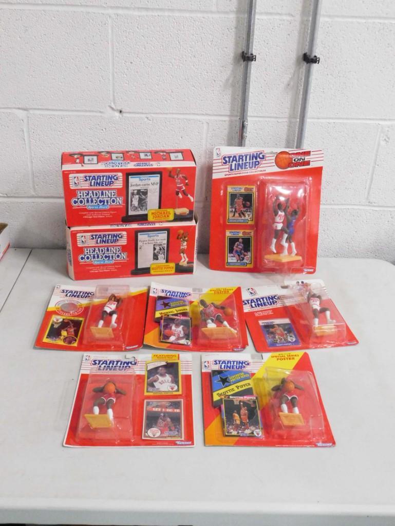 Lot of Starting Lineup Michael Jordan and Scottie (1 of 4)