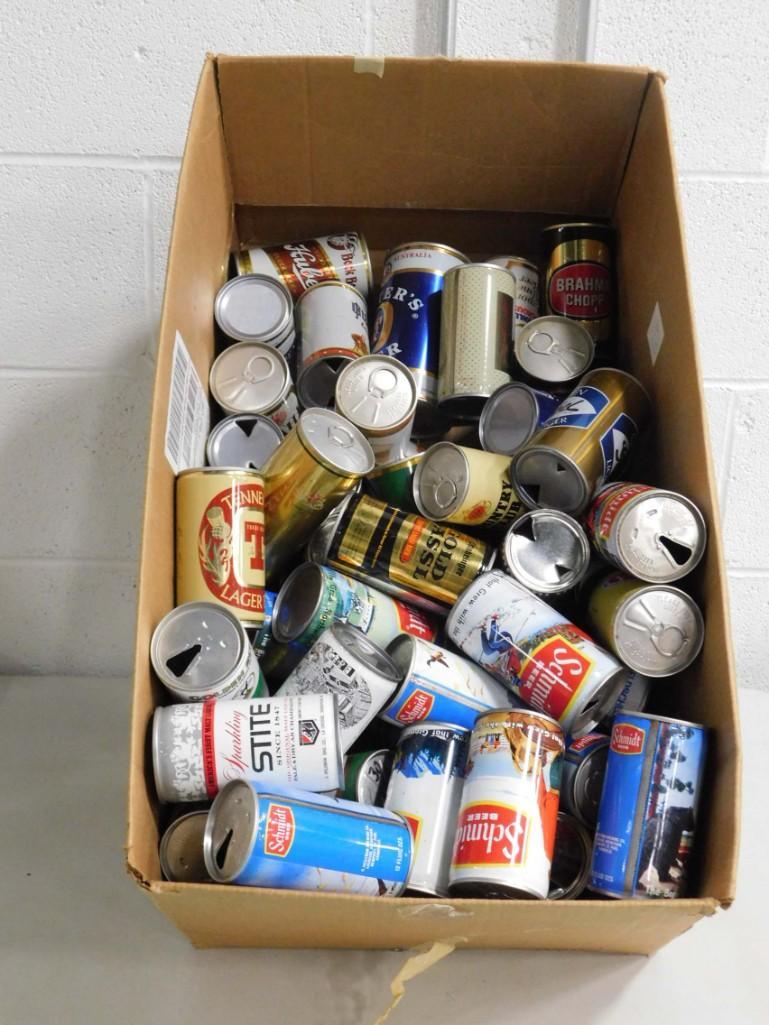 Large Lot of Vintage Beer Cans: Large Lot of Vintage Beer Cans