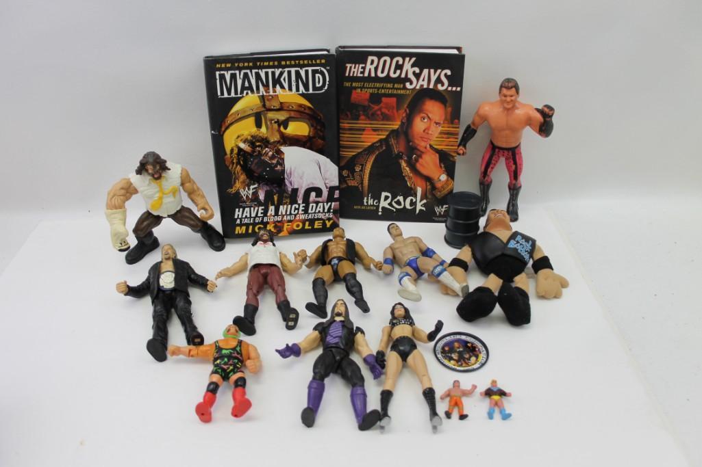 Wrestling Wrestler Action Figures Lot WWF WWE by Jakks (1 of 4)