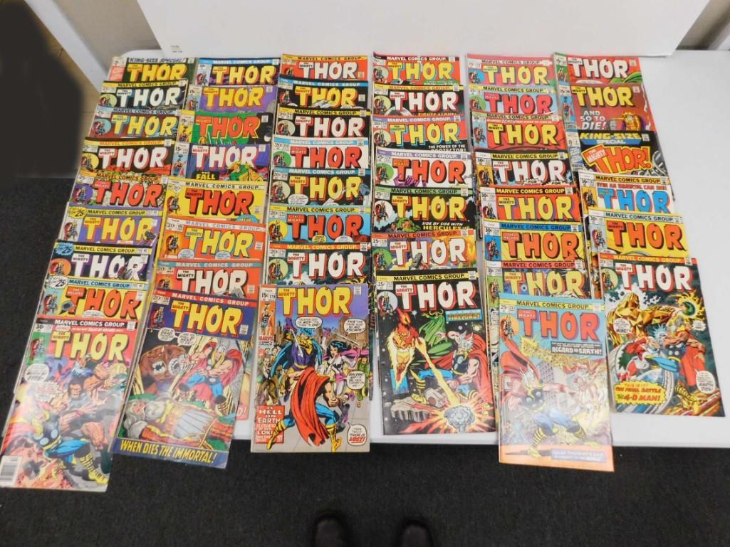 Lot of Vintage The Mighty Thor Comic Books between 15 (1 of 5)