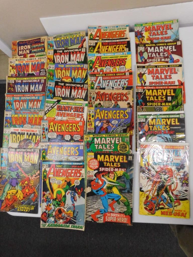 Lot of Vintage Comic Books incl Captain America , The (1 of 5)