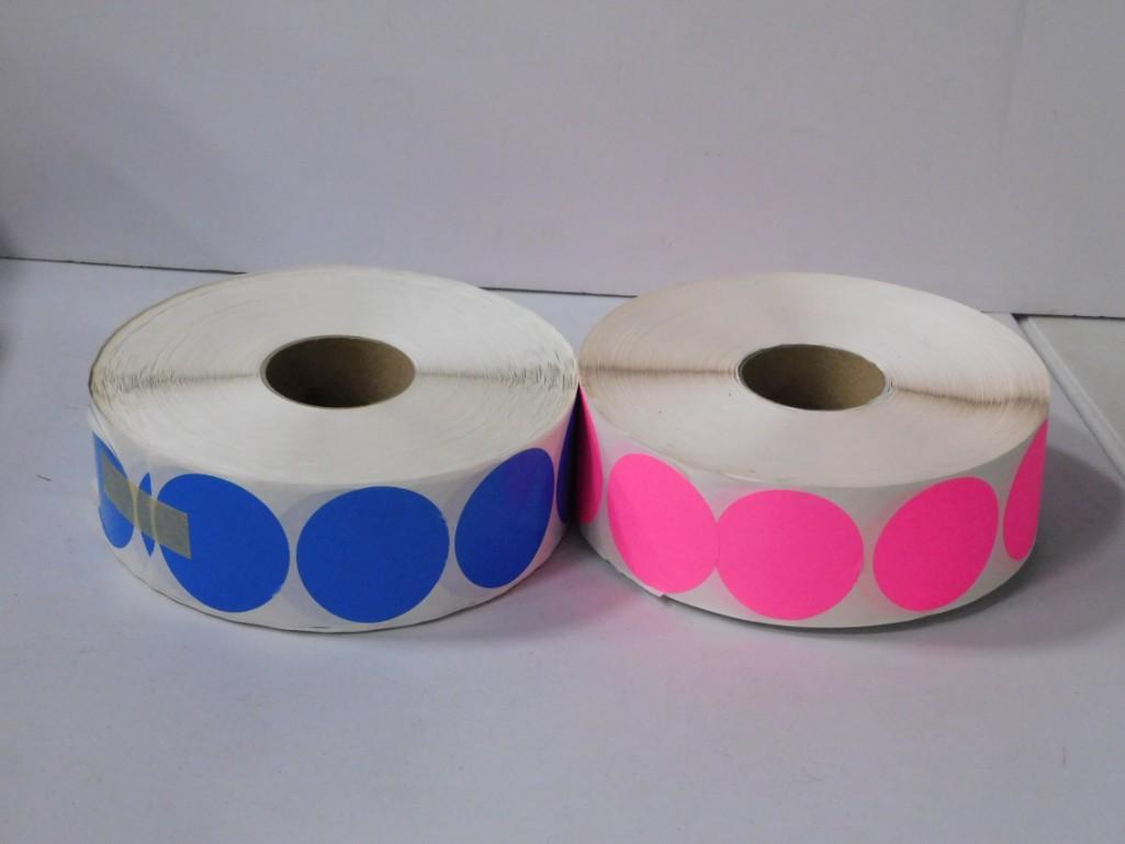 2 Large Rolls of 2 1/2" Stickers (1 of 3)