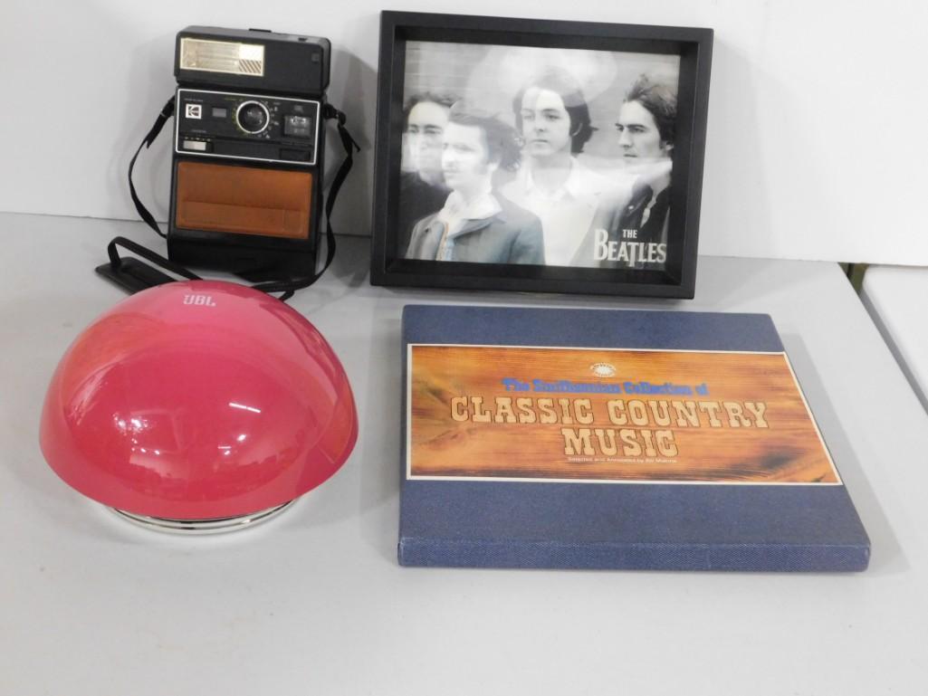 JBL Tabletop Speaker - No Cords, Kodak Camera , Framed (1 of 3)