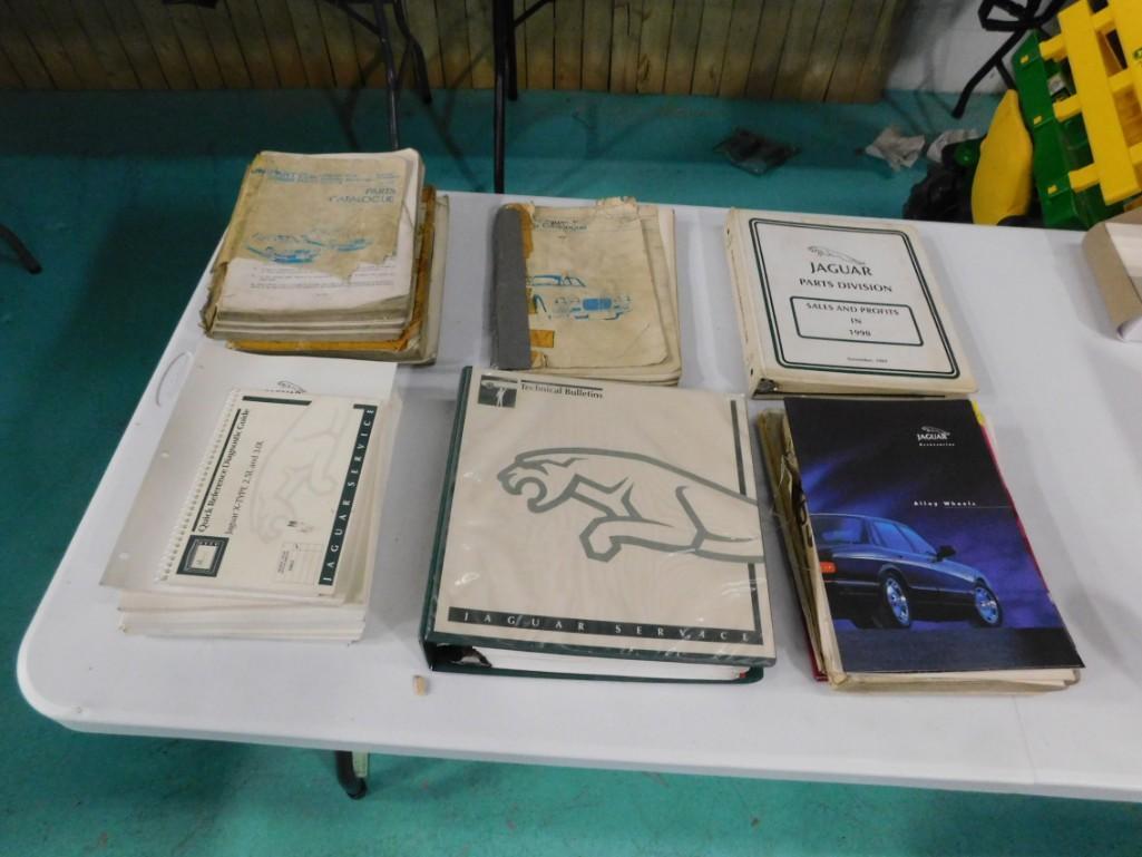 Lot of Older Jaguar Parts Catalogues , etc (1 of 7)