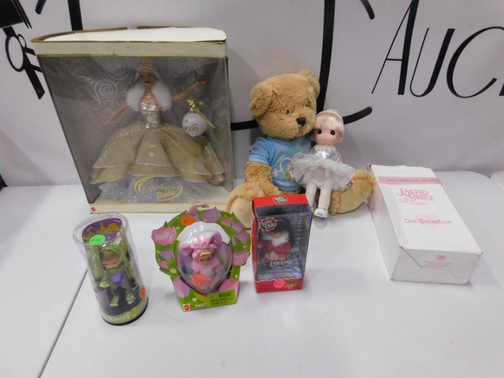 Toy Lot incl Special 2000 Edition Holiday Barbie , (1 of 6)