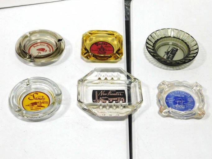 Lot of Vintage Las Vegas Ashtrays incl New Frontier , 2 Oct 25, 2021