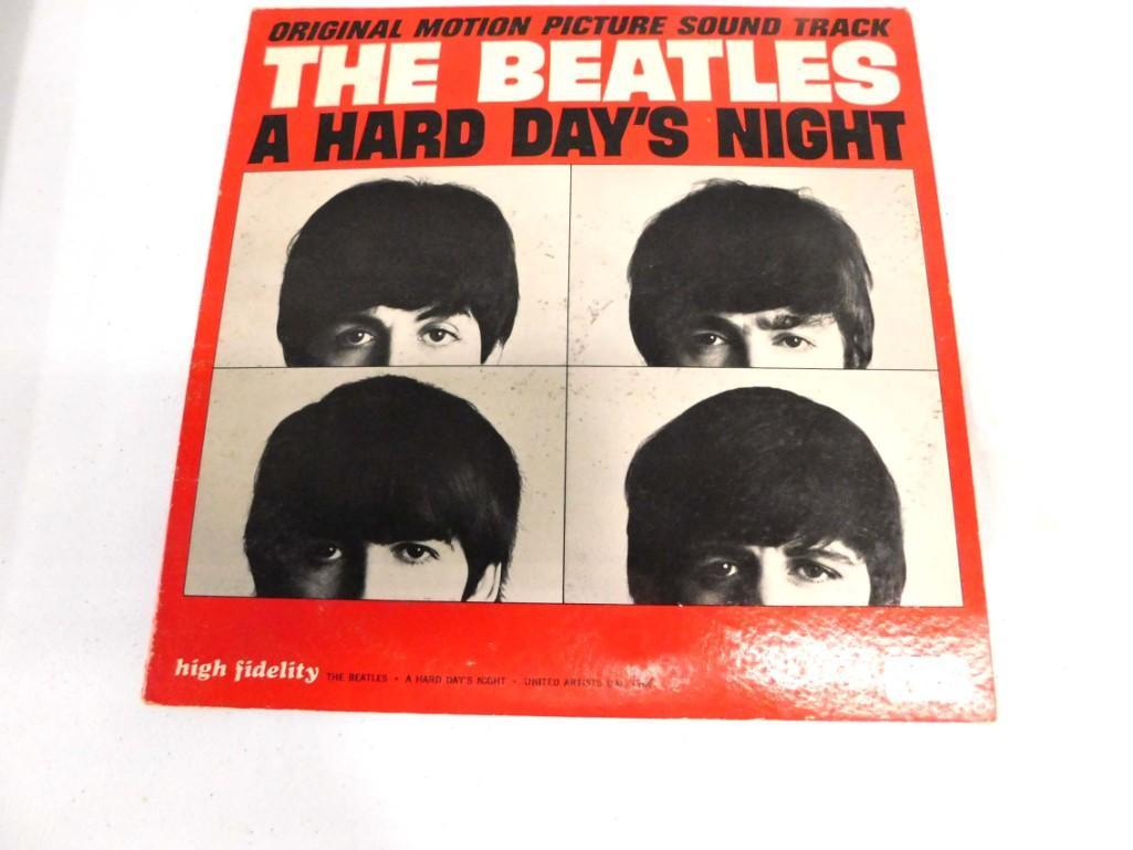The Beatles A Hard Day's Night Record Album I Cry: The Beatles A Hard Day's Night Vinyl Record Album with the I Cry Instead Error ( instead of "I'll" ) 1964 Pressing Condition: Record appears to be in nice condition but cover is a bit