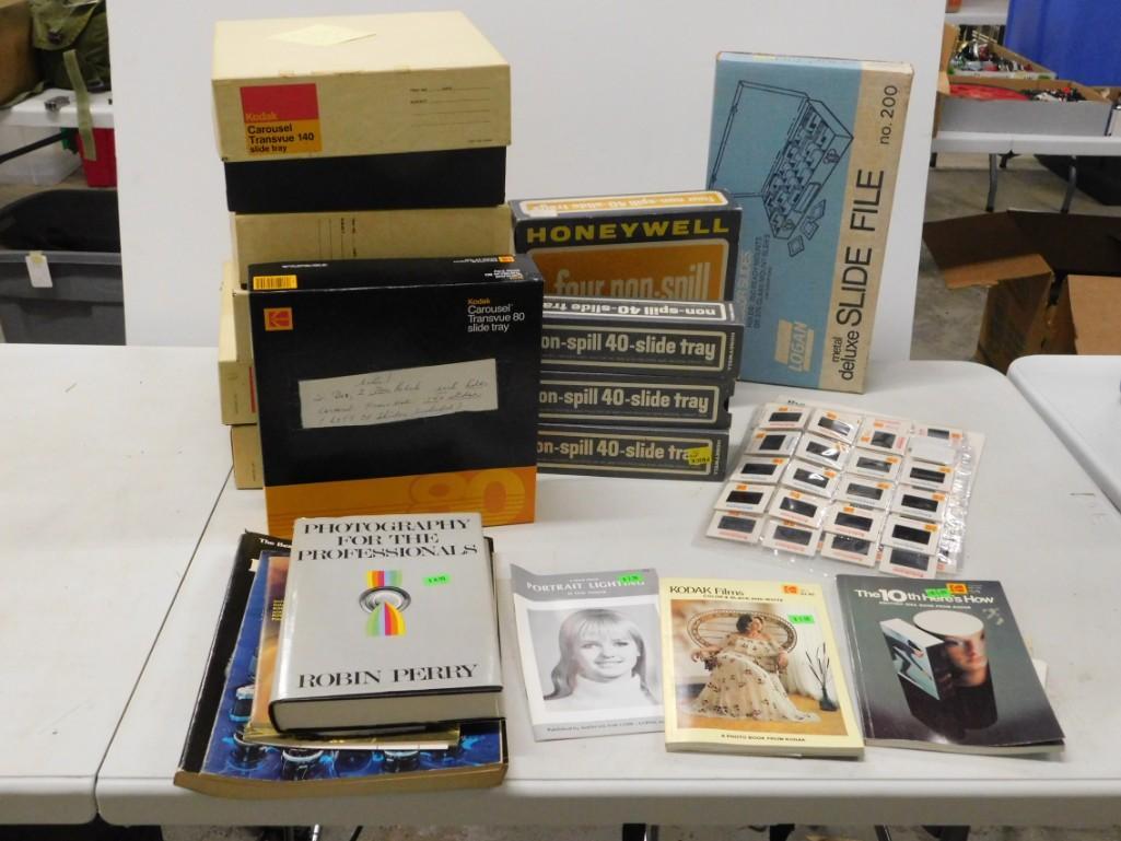 Lot of Slides , Photography Books , etc (1 of 2)