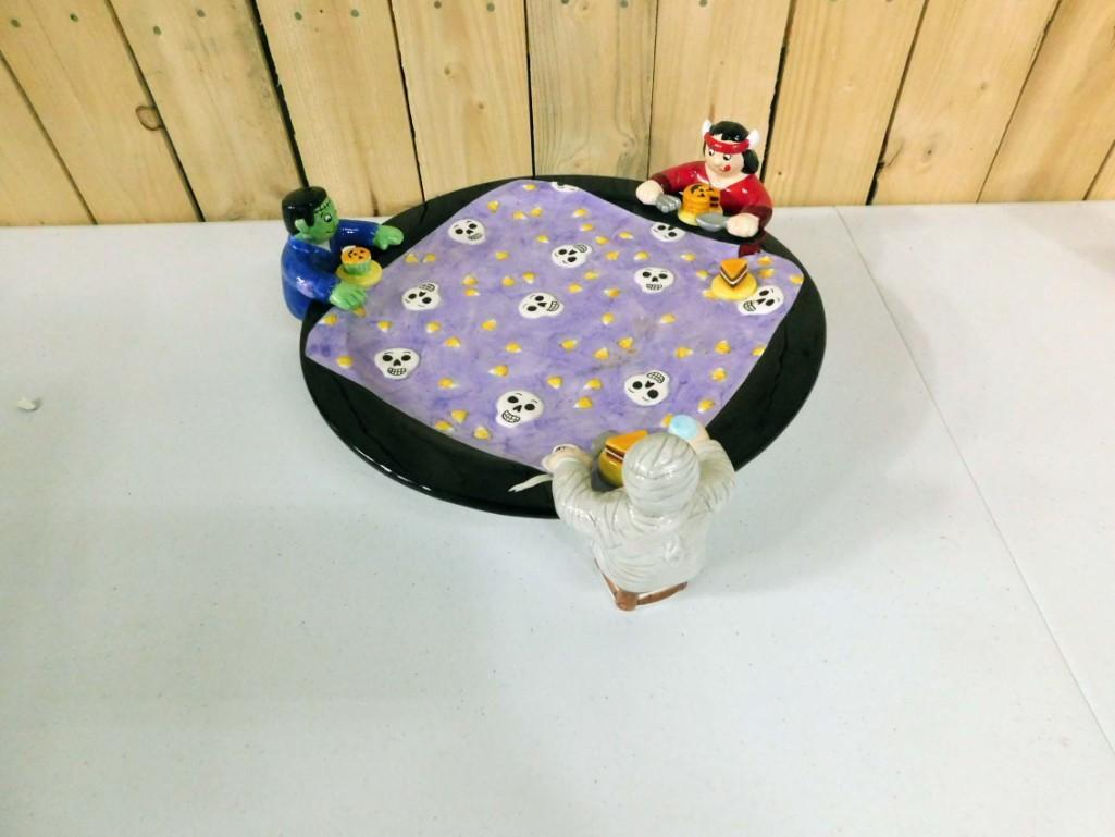 Halloween Cake Plate or Serving Platter (1 of 6)