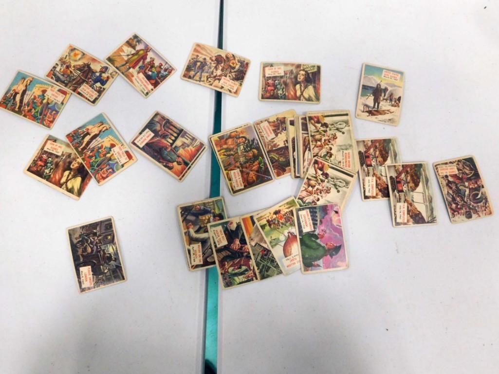 36 Topps 1954 Scoop History Trading Cards (1 of 4)