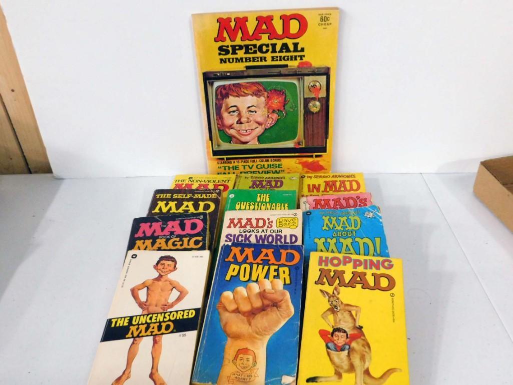 Lot of Vintage Mad Books (1 of 1)
