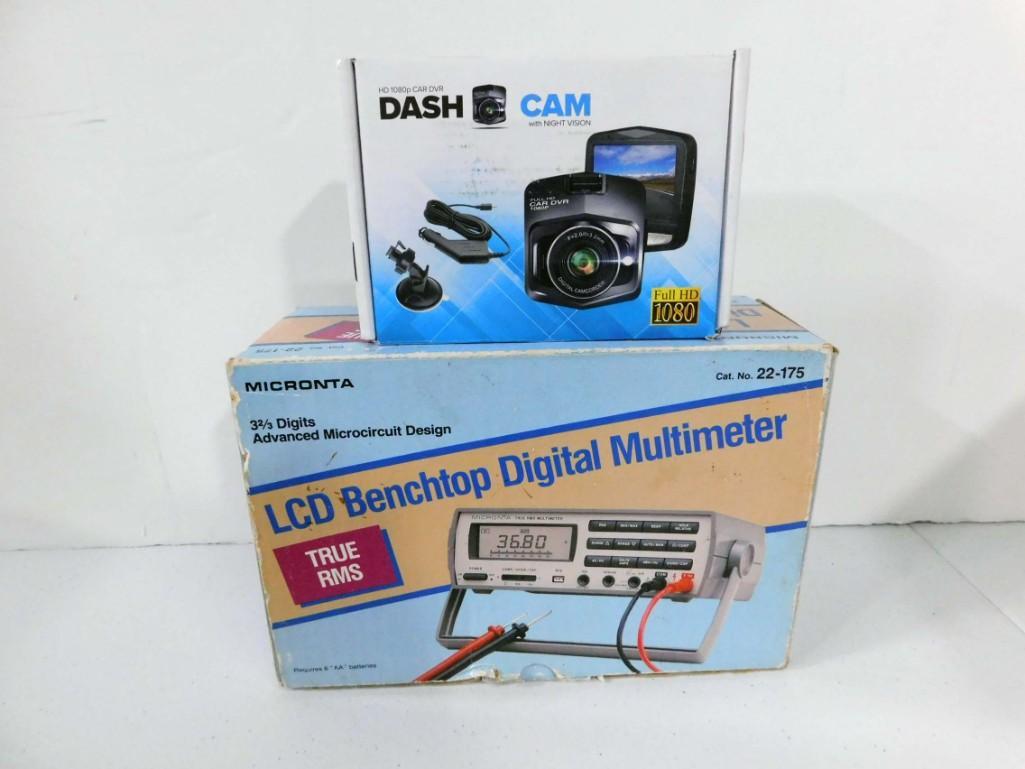 Dash Cam Full HD 1080 Micronta LCD Bench Top Digital (1 of 3)