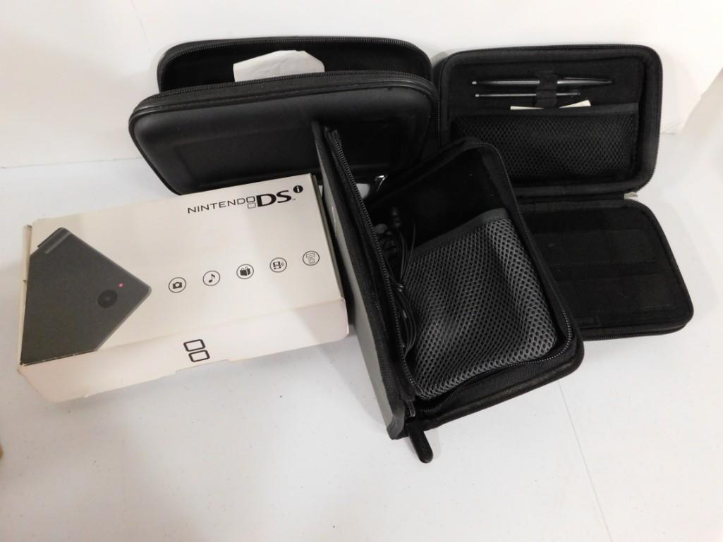 Nintendo DSi in Original Box and Nintendo Cases with: Nintendo DSi in Original Box and Nintendo Cases with Accessories