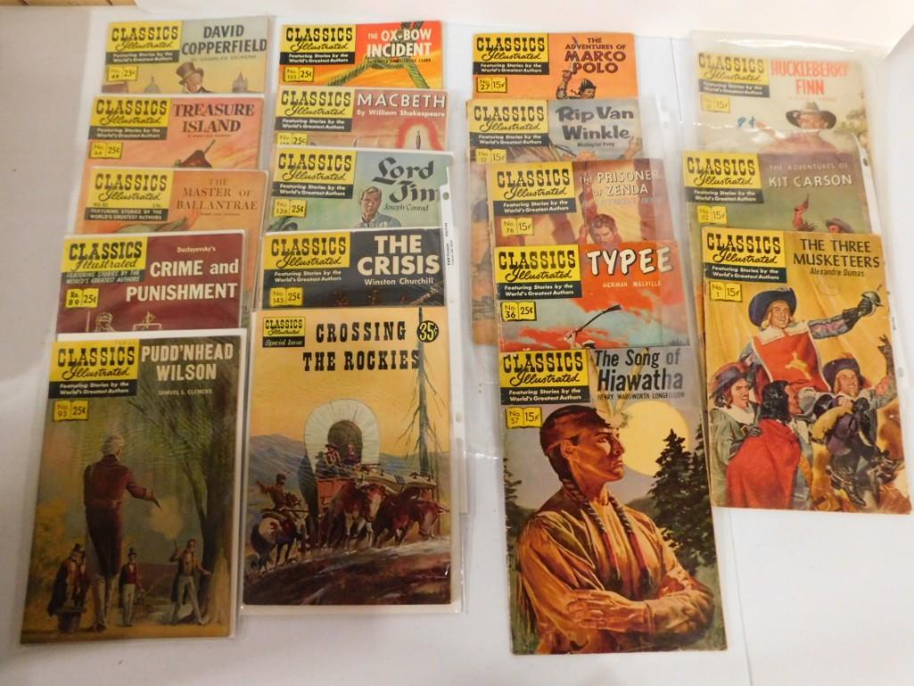 Vintage Classics Illustrated mostly 15 and 25 cent (1 of 3)