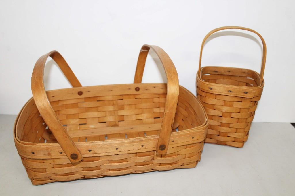2 Longaberger Baskets (1 of 4)