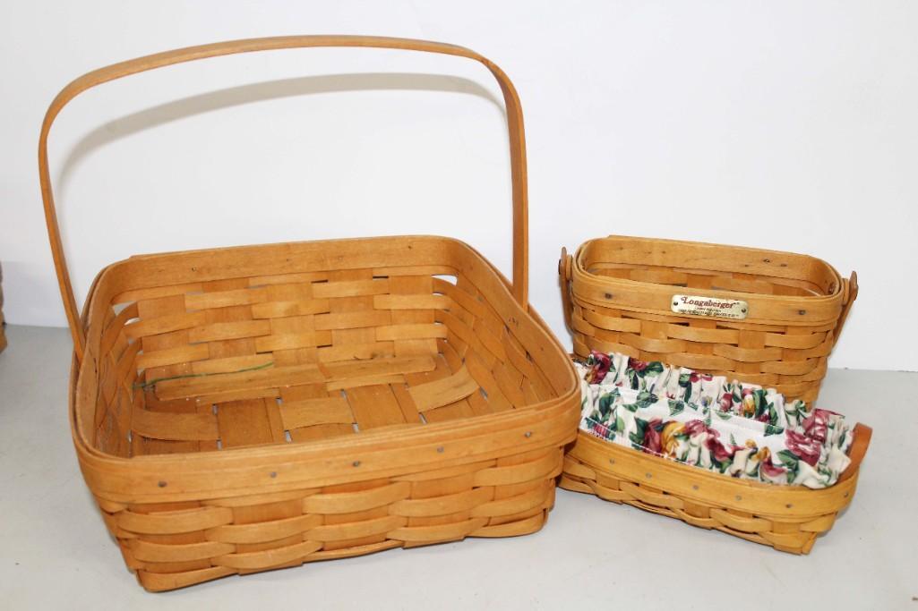 3 Longaberger Baskets (1 of 6)