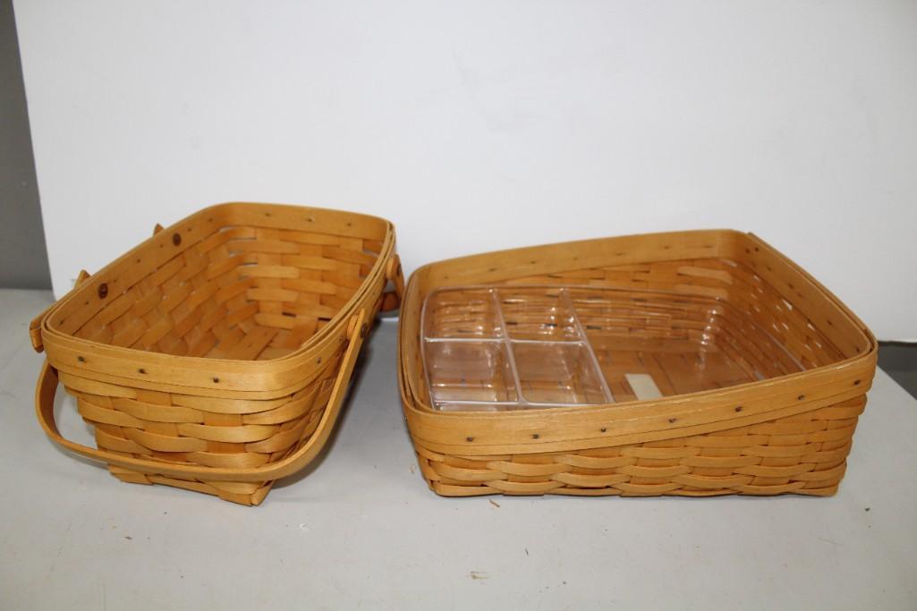 2 Longaberger Baskets (1 of 5)