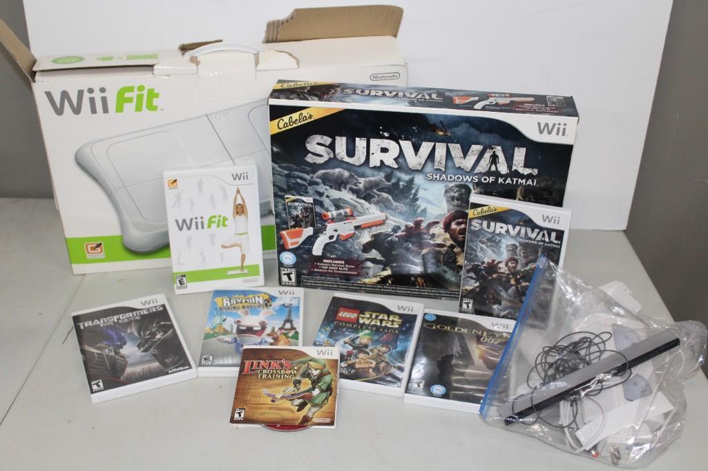 Nintendo Wii Fit Balance Board and Game , Survival (1 of 6)
