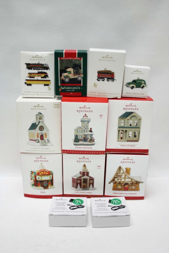 10 Hallmark Keepsake Ornaments and 2 Power Adapters (1 of 6)