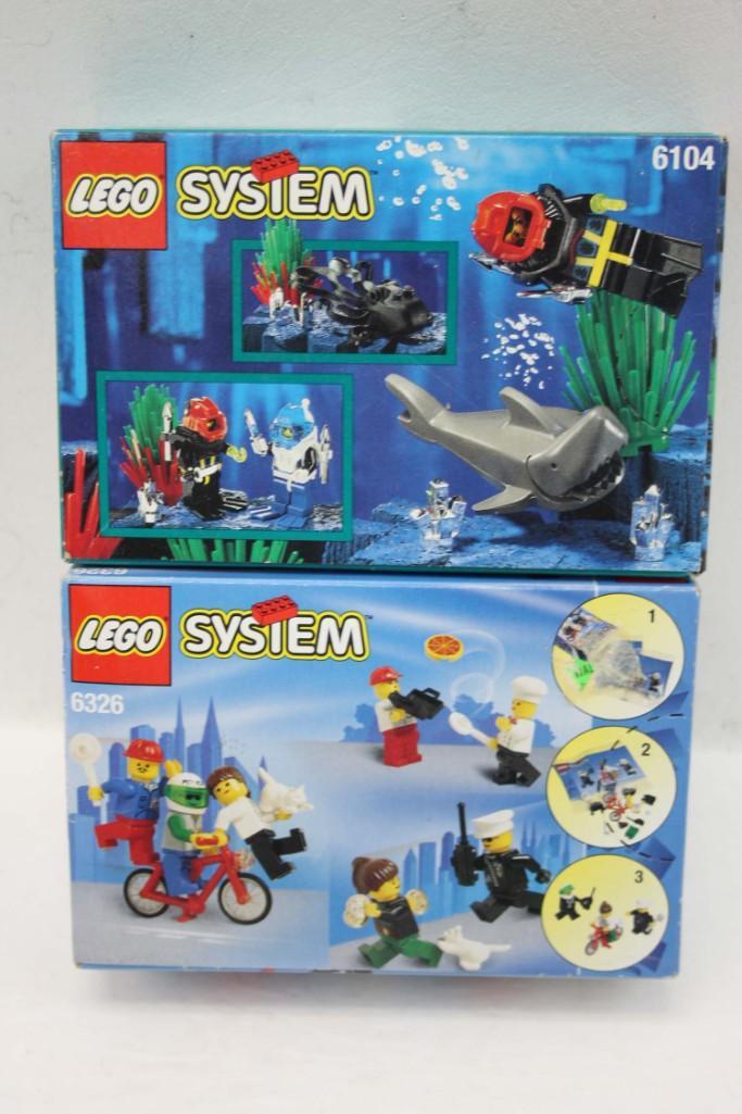 Vtg Lego System 1996 Aquacessories #6104, 1998 Town (1 of 5)