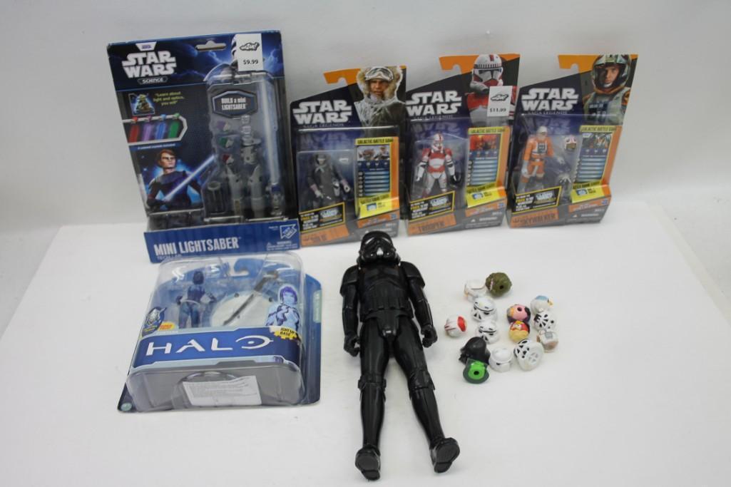 Star Wars Saga Legends Luke Skywalker , Han Solo , (1 of 5)