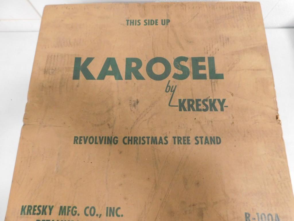 Kresky Karosel Revolving Christmas Tree Stand in (1 of 4)