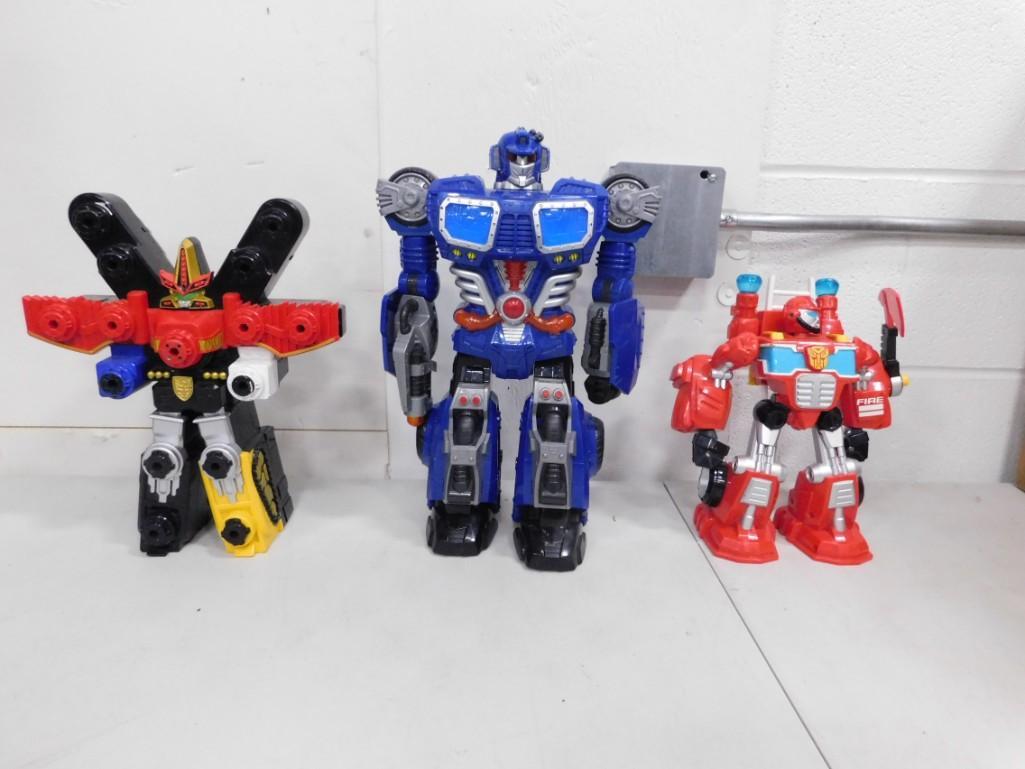 Lot of 3 Large Transformers Robot Toys (1 of 2)