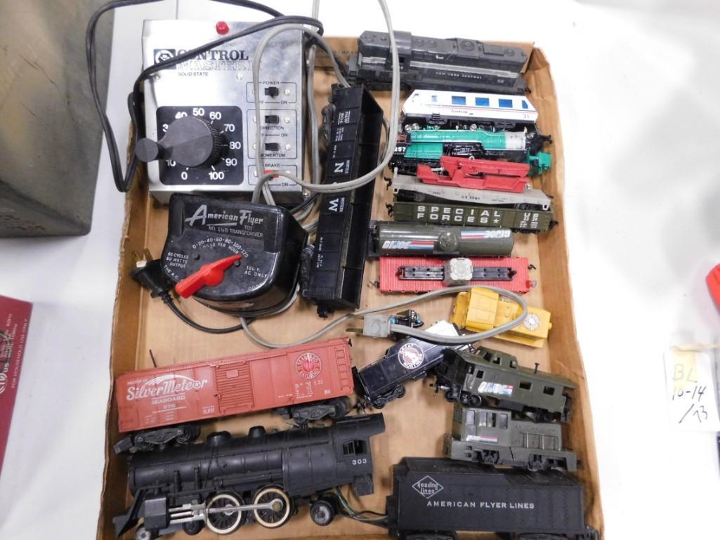 Lot of Train Cars , Transformer , Control Master 2 , (1 of 4)