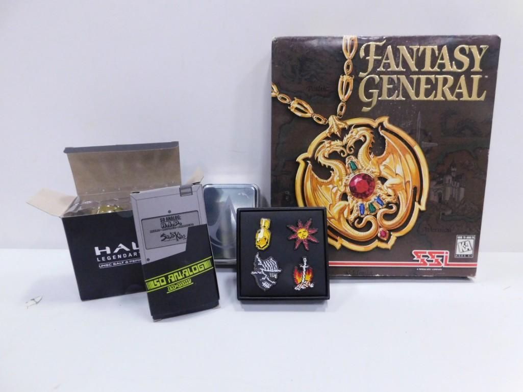 Legendary Halos Salt and Pepper Shaker , Fantasy (1 of 2)